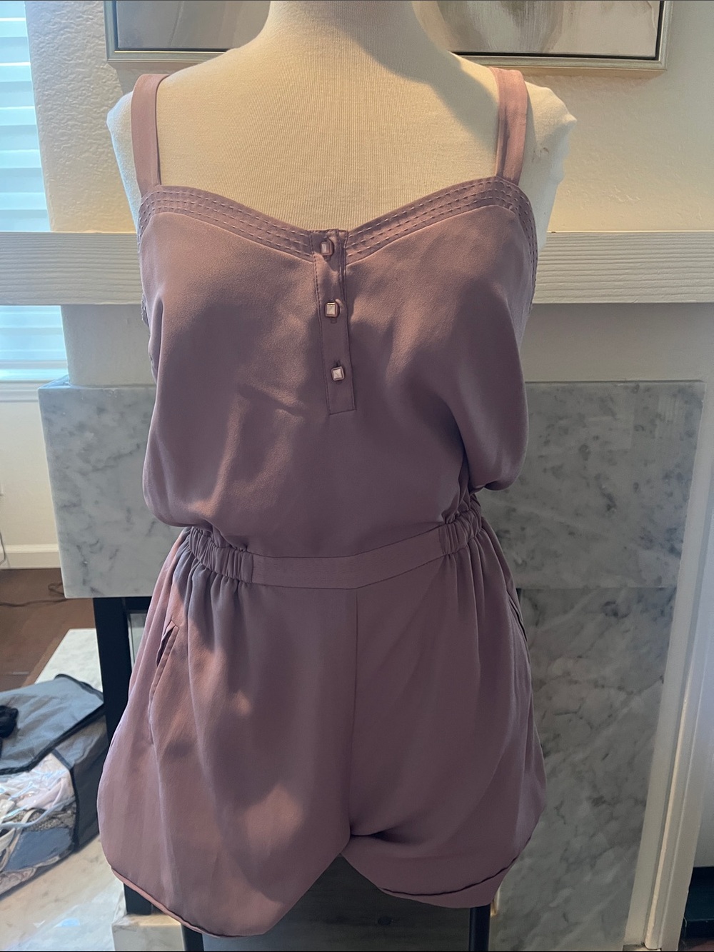BCBG Lavender Romper